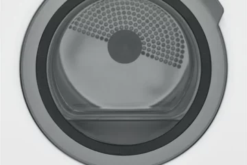 The Electrolux 4.0 Cu. Ft. White Front Load Compact Electric Dryer Model #: ELFE4222AW