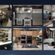 JennAir showroom at Masters Wholesale featuring California's largest live kitchen displays with multiple complete kitchen setups