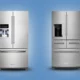 Comparison of KitchenAid KRMF706ESS and KRFF577KPS refrigerators showing best overall versus best value models