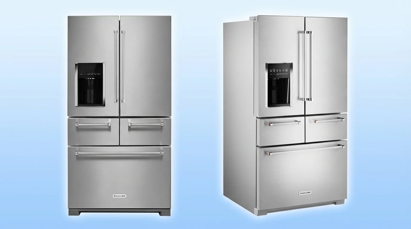 KitchenAid 25.8 Cu. Ft. French Door Refrigerator in stainless steel