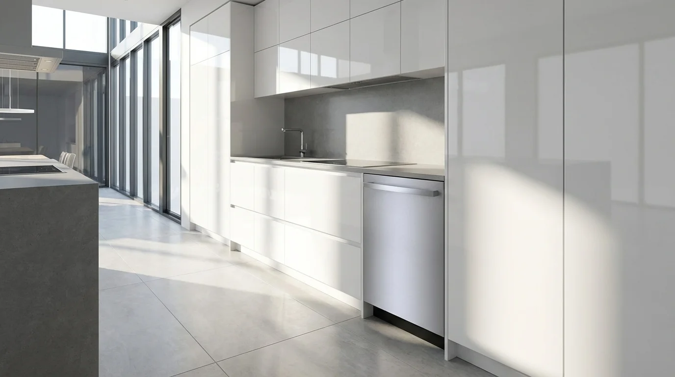 Bosch 800 Series SHX78CM5N premium dishwasher with CrystalDry technology at 42 dBA