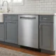 Bosch 500 Series SHP65DM5N dishwasher in transitional kitchen