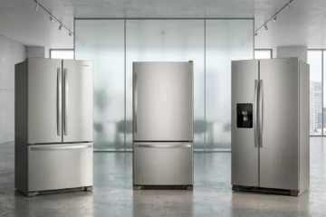 Three best Whirlpool refrigerators for 2026 — French door, bottom freezer, and side-by-side models in stainless steel