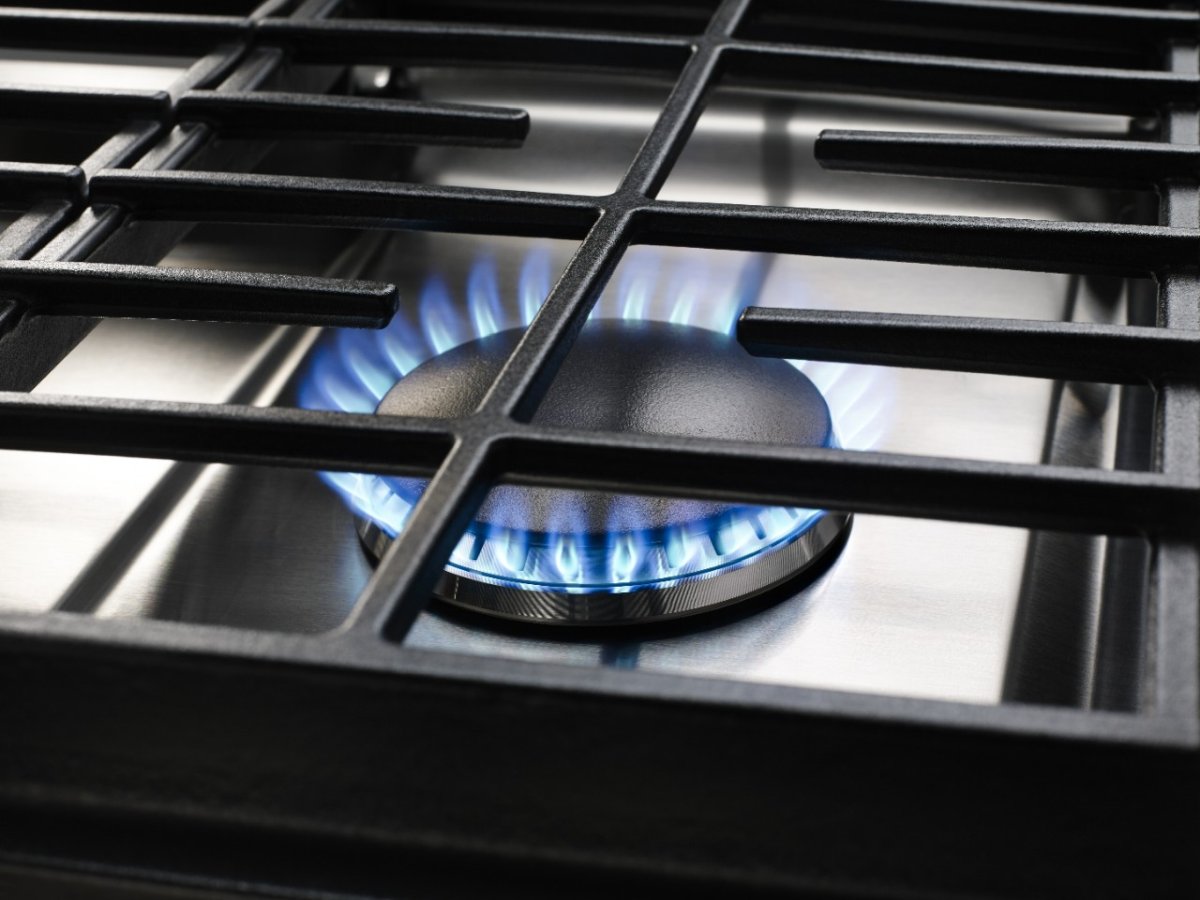 KitchenAid 36 inch stainless steel gas cooktop KCGS356ESS