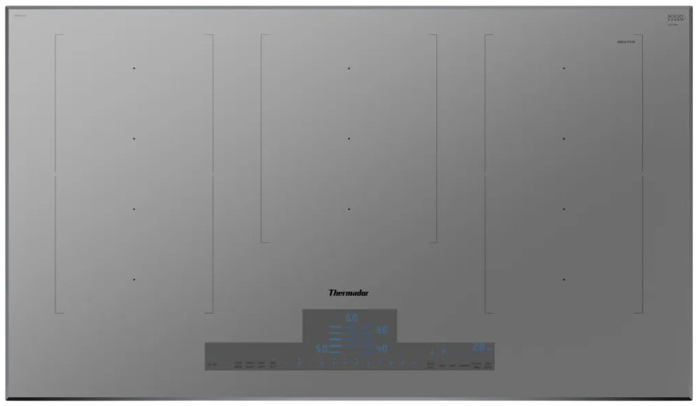 Thermador Liberty 36 inch titanium gray induction cooktop CIT367YG