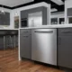 Bosch SHP65DM5N dishwasher in a modern showroom kitchen