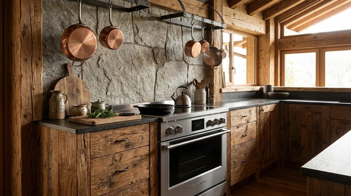 Fisher & Paykel RIV3-365 stainless steel induction range in a styled kitchen