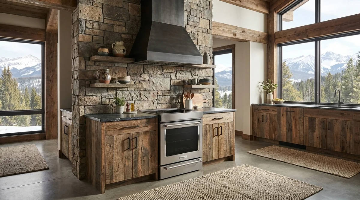 KitchenAid KSIS730PSS stainless steel induction range in a styled kitchen