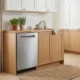 Bosch Benchmark SHP9PCM5N dishwasher in scandinavian kitchen